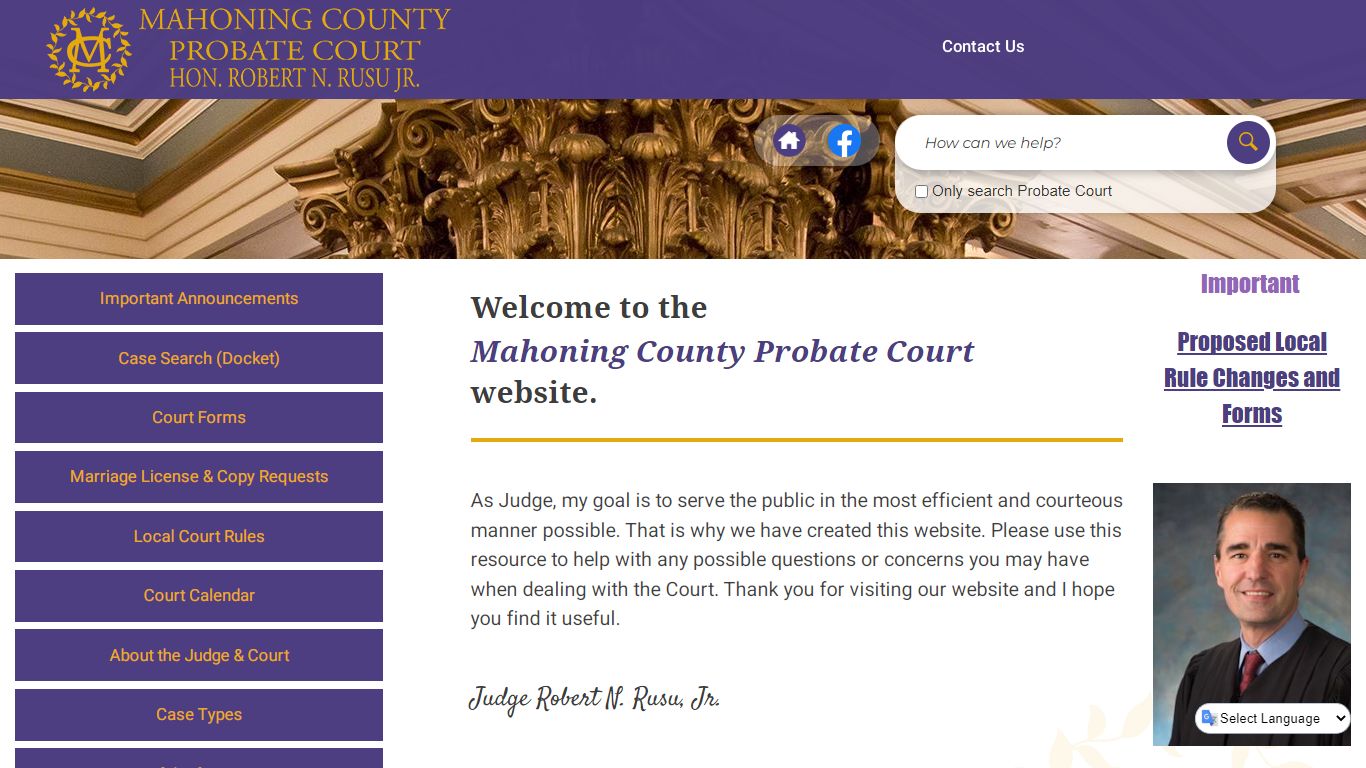 Probate Court | Mahoning County, OH